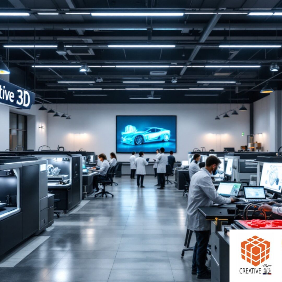 Entreprise de Fabrication Additive Créative 3D
