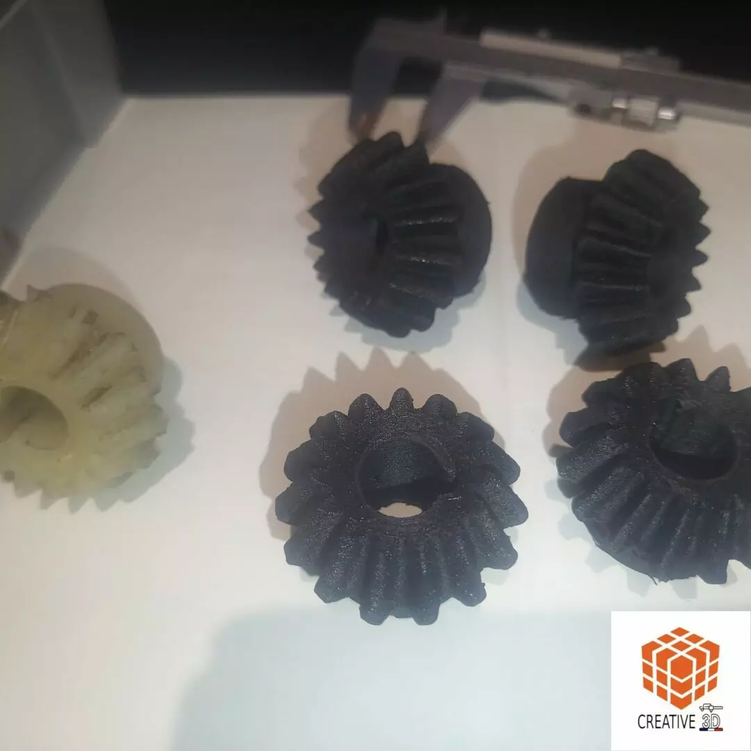 impression 3D pièce fonctionnelle en Nylon PA6-CF20 - Créative 3D
