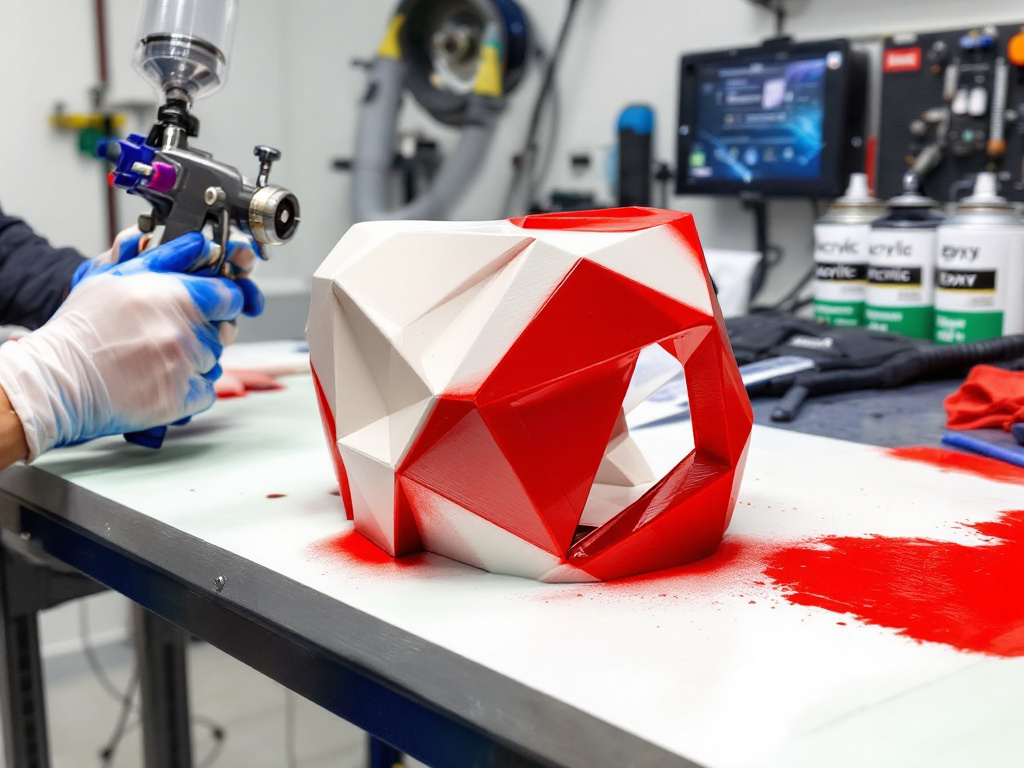 Finition Peinture pour l’Impression 3D creative 3d